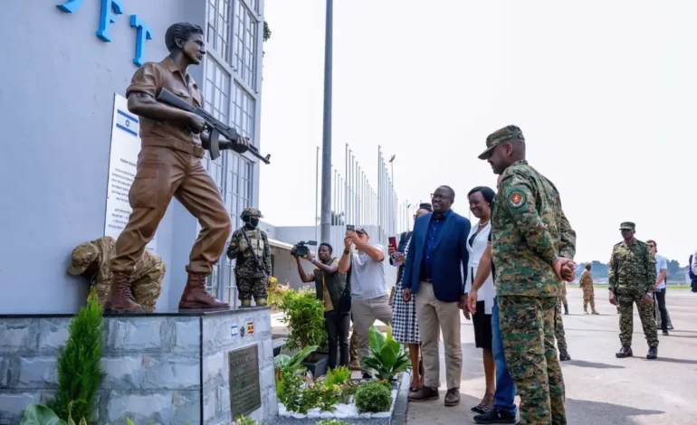 UGANDA UNVEILS HISTORIC STATUE OF NETANYAHU’S BROTHER AT ENTEBBE AIRPORT