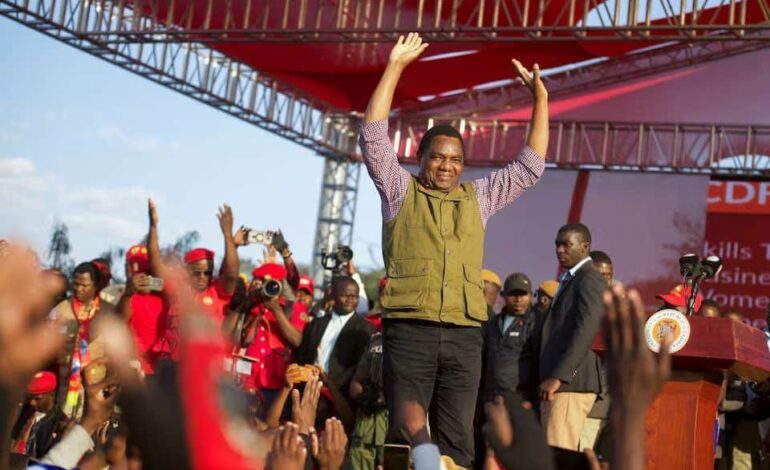 HICHILEMA BEGINS SECOND TERM AS ELECTION RIVAL MUNDUBILE HELD IN MAXIMUM SECURITY PRISON