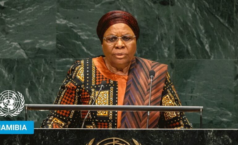 NAMIBIA CALLS FOR FIRST WOMAN TO LEAD THE UNITED NATIONS