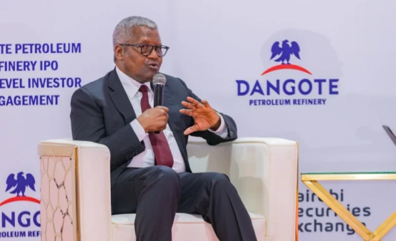 DANGOTE SAYS KENYA COURT RULING WON’T HALT LAMU REFINERY LAUNCH BUT MAY AFFECT SITE WORK