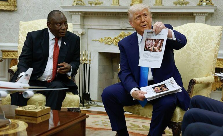 TRUMP ADMINISTRATION PROPOSES REFUGEE RESETTLEMENT PLAN FOCUSED PRIMARILY ON AFRIKANERS