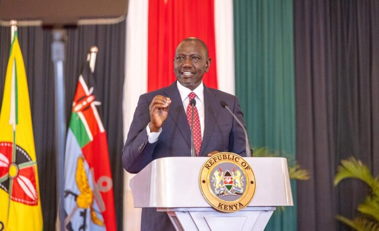 RUTO ORDERS CRACKDOWN ON FOREIGNERS OPERATING SMALL BUSINESSES IN KENYA
