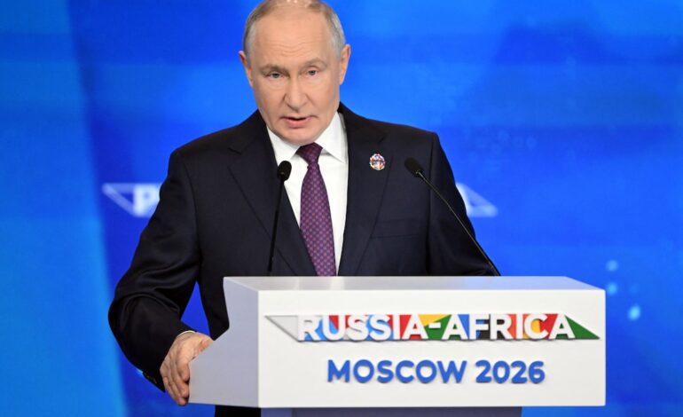 RUSSIA’S BIG AFRICA PITCH: PUTIN PROMISES FOOD, FACTORIES AND A NEW ECONOMIC ORDER